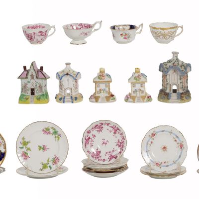 Sale Photo Thumbnail #204: Coalport Porcelain Assortment