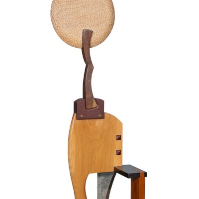 Mark Wallis (American, 20th Century) 'The Poet' Sculpture