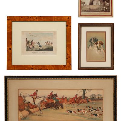 Sale Photo Thumbnail #113: Harry Eliott (French, 1882-1959) Pochoir Print