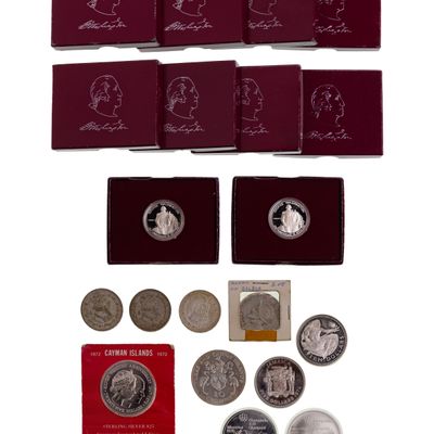 Sale Photo Thumbnail #587: US and World Silver Coin Assortment