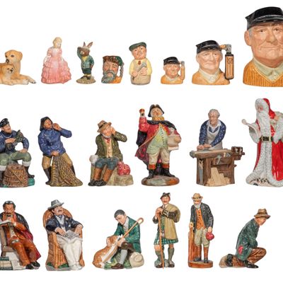 Sale Photo Thumbnail #230: Royal Doulton Porcelain Figurine Assortment