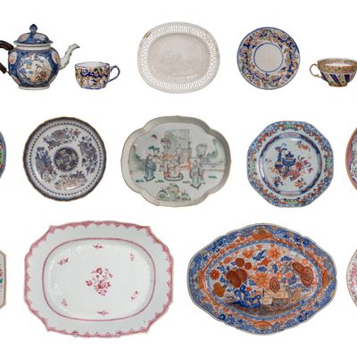 Sale Photo Thumbnail #305: Chinese Export Porcelain Assortment