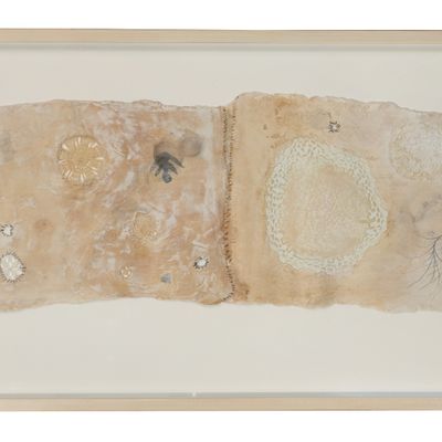 Ke Sook Lee (Korean, 1941-2025) 'Arm Pillow 1' Mixed Media