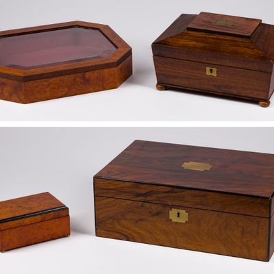 Sale Photo Thumbnail #245: Decorative Wood Box Assortment