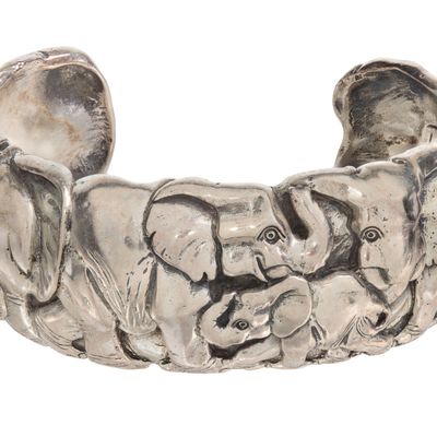 Sale Photo Thumbnail #487: Patrick Mavros Sterling Silver Cuff Bracelet