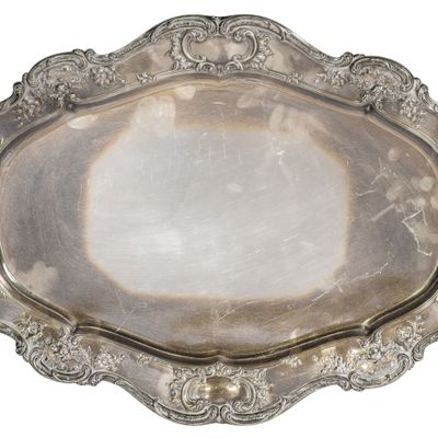 Sale Photo Thumbnail #541: Gorham Sterling Silver Tray