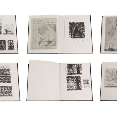 Sale Photo Thumbnail #122: Roger Brown (American, 1941-1997) 'Sketchbook 1982' Book
