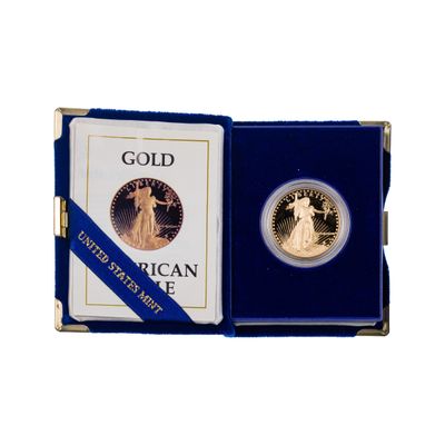 Sale Photo Thumbnail #596: 1987 $50 Gold Eagle Proof