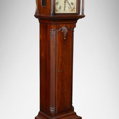 Sale Photo Thumbnail #283: Joshua Wilder (American, 1786-1860) Dwarf Clock