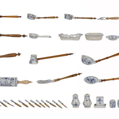 Sale Photo Thumbnail #209: German Porcelain Assortment