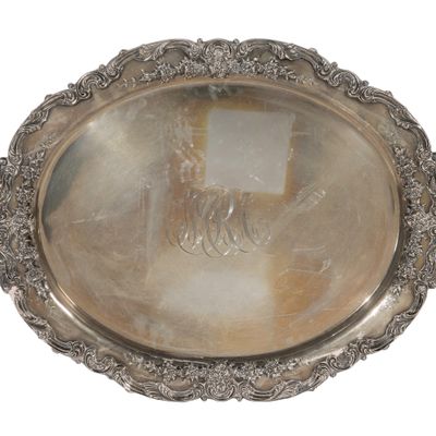 Sale Photo Thumbnail #546: Redlich & Company Sterling Silver Tray