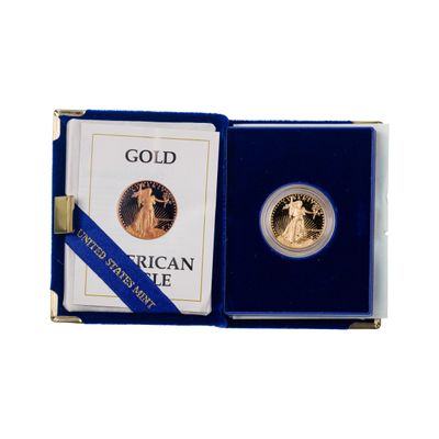 Sale Photo Thumbnail #595: 1987 $25 Gold Eagle Proof