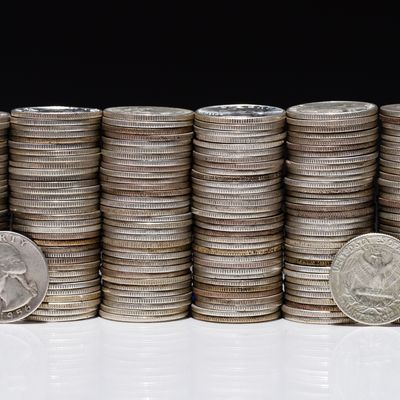 Sale Photo Thumbnail #576: Washington Silver Quarters 25c