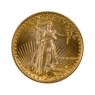 Sale Photo Thumbnail #589: 1987 $5 Gold Eagle Unc.