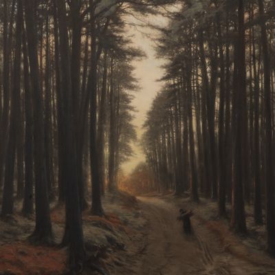 Joseph Farquharson (British, 1848-1936) Watercolor