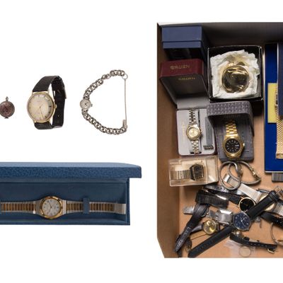 Sale Photo Thumbnail #435: Gold, Silver and Fashion Wristwatch Assortment