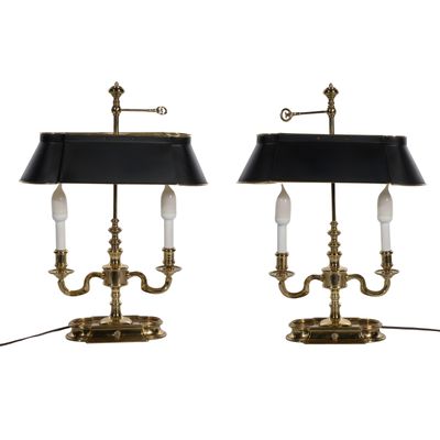 Sale Photo Thumbnail #275: Bouillotte Desk Lamps