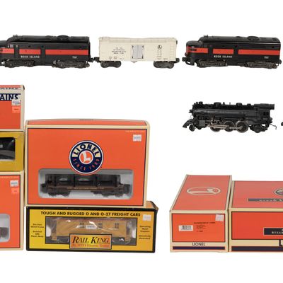 Sale Photo Thumbnail #406: Lionel and MTH O-Gauge Model Train Assortment