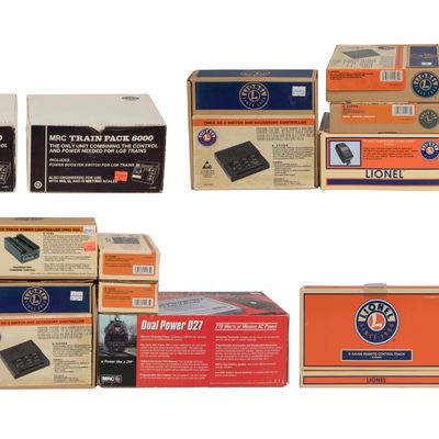 Sale Photo Thumbnail #407: Lionel Train Power Supply and Controller Assortment