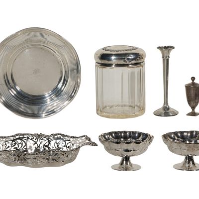 Sale Photo Thumbnail #532: Sterling Silver Tableware Assortment