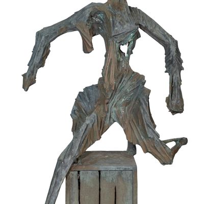Sale Photo Thumbnail #139: Abbott Pattison (American, 1916-1999) Bronze Sculpture
