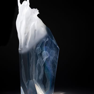 Frederick Hart (American, 1946-1999) 'Spirit of Victory' Acrylic Sculpture