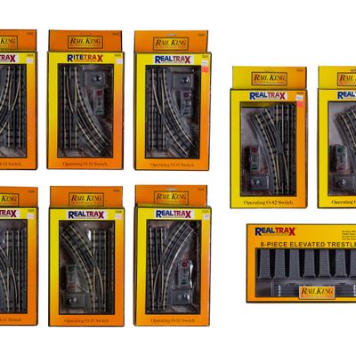 Sale Photo Thumbnail #408: Rail King MTH Model Train Track Assortment