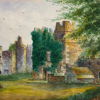 John Thorley (English, 1859-1933) Watercolor on Paper