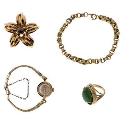 Sale Photo Thumbnail #481: 14k Gold Jewelry Assortment