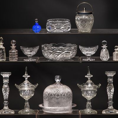 Sale Photo Thumbnail #184: Cut Glass Assortment