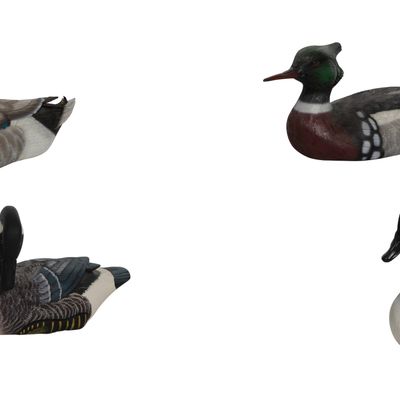 Sale Photo Thumbnail #395: Carved Wood Decoy Assortment
