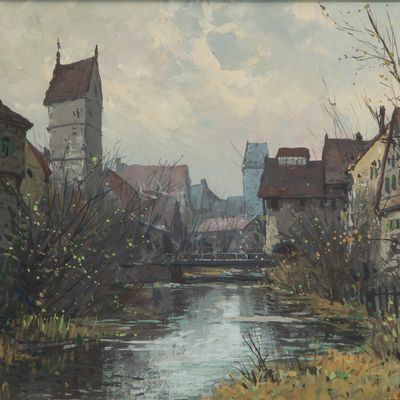 Unknown Artist (20th Century) Watercolor