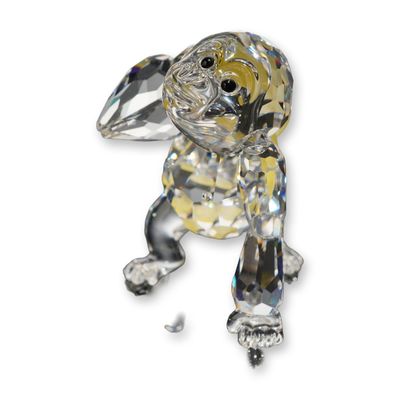 Swarovski Crystal Young Gorilla Figurine