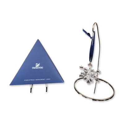 Swarovski 2004 Annual Edition Crystal Snowflake Ornament