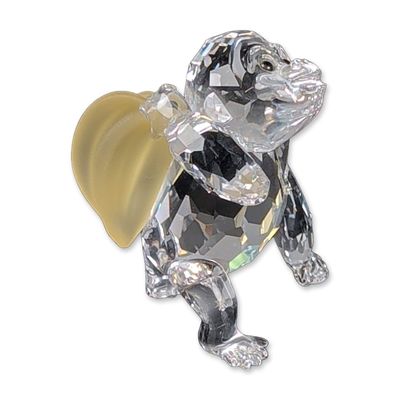 Swarovski Crystal Figurine, Young Gorilla