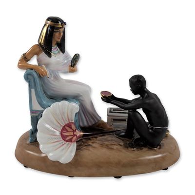 Royal Doulton Cleopatra Porcelain Figurine Group