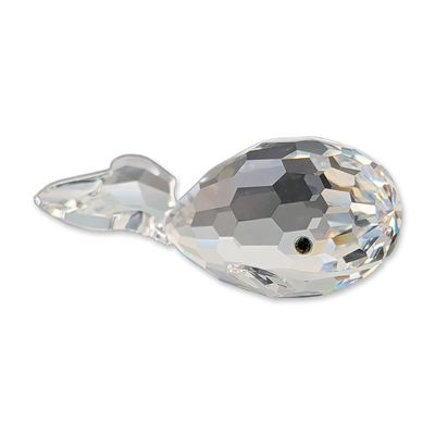Swarovski Michael Stamey Signed Crystal Whale Figurine
