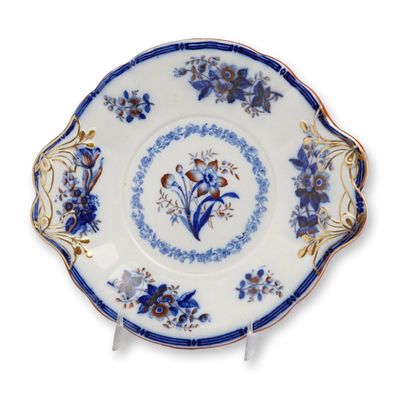 Wedgwood Pearlware Imari Style Handled Dish