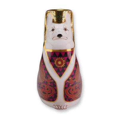 Royal Crown Derby English Bone China Figurine, National Dogs Corgi