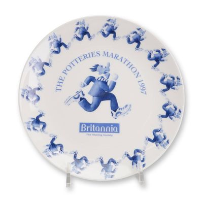 Wedgwood 1997 Potteries Marathon Bone China Award Plate