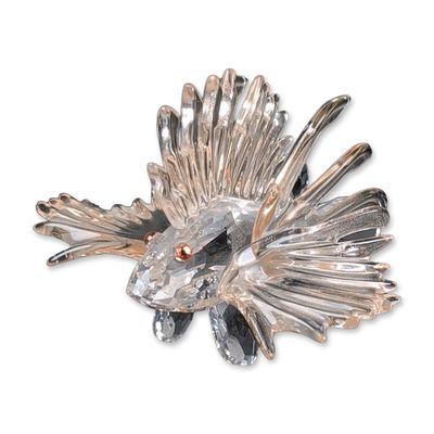 Swarovski Crystal Figurine, Lion Fish