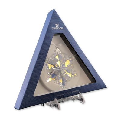 Swarovski 25th Anniversary Crystal Snowflake Ornament