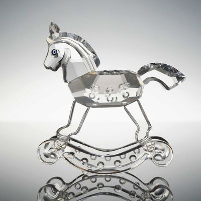 Swarovski Crystal Rocking Horse Figurine
