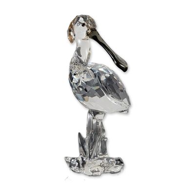 Swarovski Crystal Spoonbill Bird Figurine