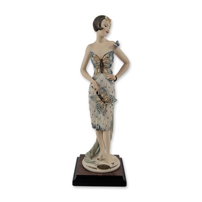 Giuseppe Armani Nanette Butterfly Cold Cast Porcelain Figurine