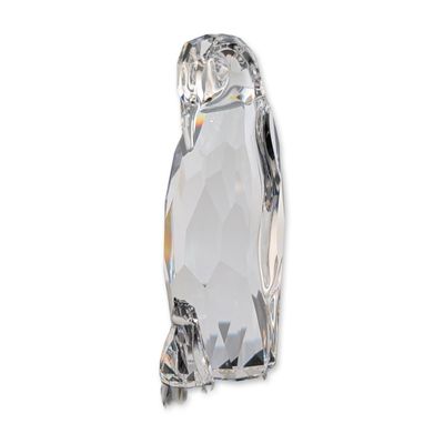 Swarovski Crystal Mother Penguin and Baby Figurine