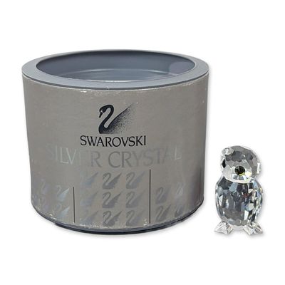 Swarovski Silver Crystal Owlet Figurine
