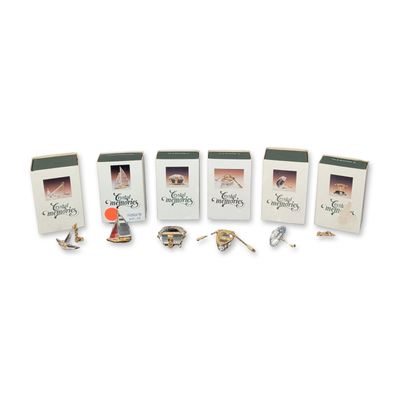 6pc Swarovski Crystal Memories Figurines