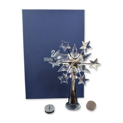 Swarovski 2003 Crystal Chrome Plated Tree Topper