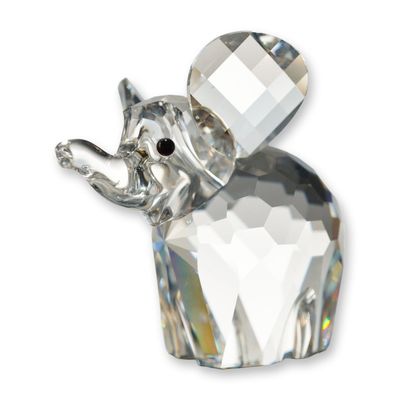 Swarovski Crystal Small Baby Elephant Figurine
